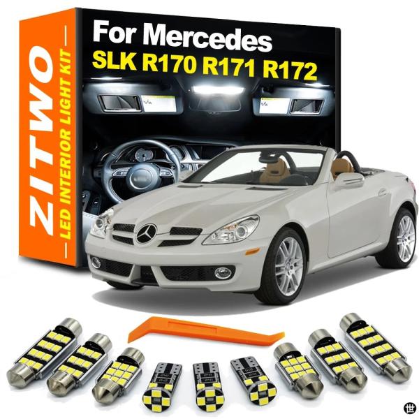ZITWO カーアクセサリー LED インテリアライトキットメルセデスベンツ MB SLK クラス ...