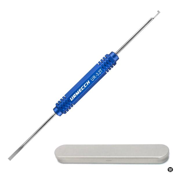 URMECCH UR-3.2T 端子ピン取り外しツールピンソケットコンタクトウェッジロックリムーバー...