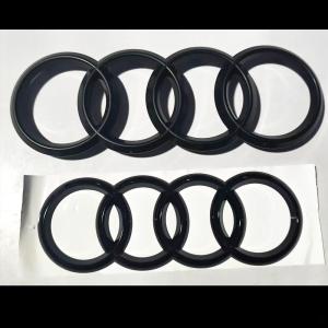 Audi（アウディ） Audi 4リングブラックエンブレム(Audi Q5 / Audi SQ5