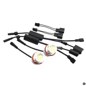 160 ワット LED エンジェルアイズマーカ...の詳細画像1