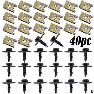 40X セルフタッピングタッパーネジワッシャー...の詳細画像1