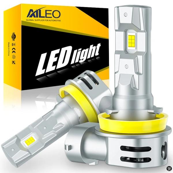 AILEO 2 個 H11 LED CANBUS H8 H9 H7 H4 HI/LO ビーム 900...