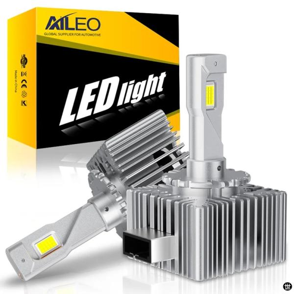 AILEO 新 D1S D3S LED CANBUS D2S D4S D5S ヘッドランプ電球車用 ...