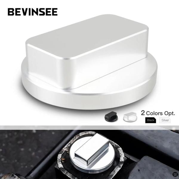 BEVINSEE アルミフロアジャックサポートパッドブロックアダプター BMW E46 E90 E9...