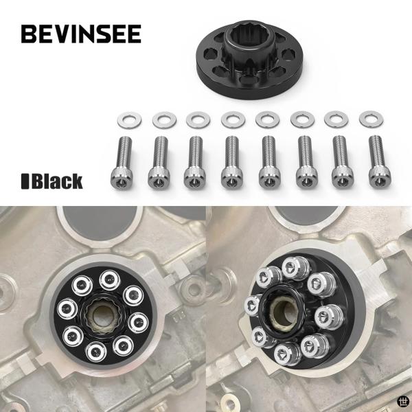 BEVINSEE クランクハブボルトキャプチャキット BMW E90 E92 E93 335I E8...