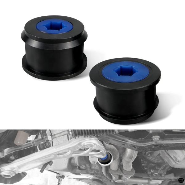 BEVINSEE フロントコントロールアームポリウレタンブッシュ BMW E46 E85 325I ...