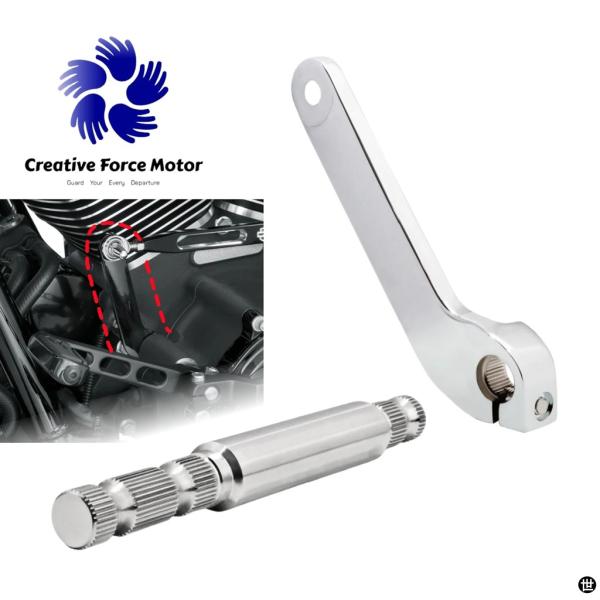 バイクインナーシフトシフターロッドレバーギアシフターレバーシャフトハーレーツーリング CVO ロード...