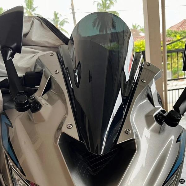 ZX4R ZX25R ZX4RR フロントガラスウインドスクリーンディフレクターシールドカワサキ Z...