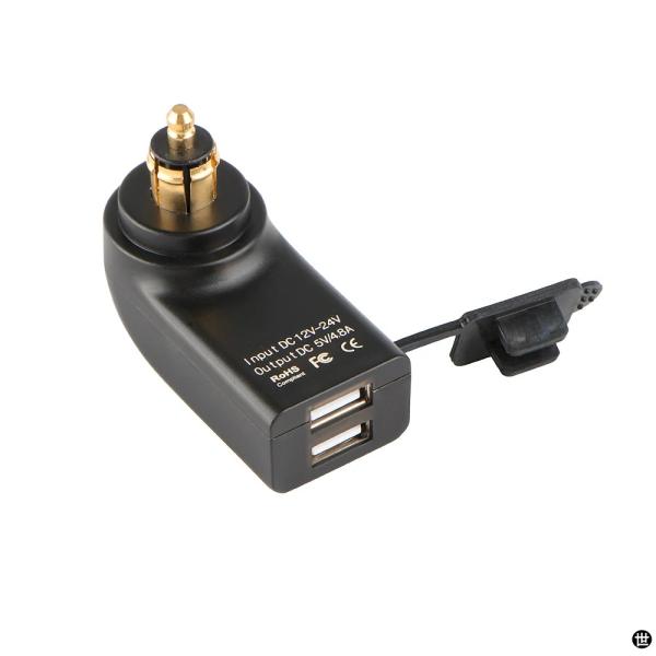 バイクデュアル USB チャージャー電源アダプタ BMW R1200GS アドベンチャー R1250...