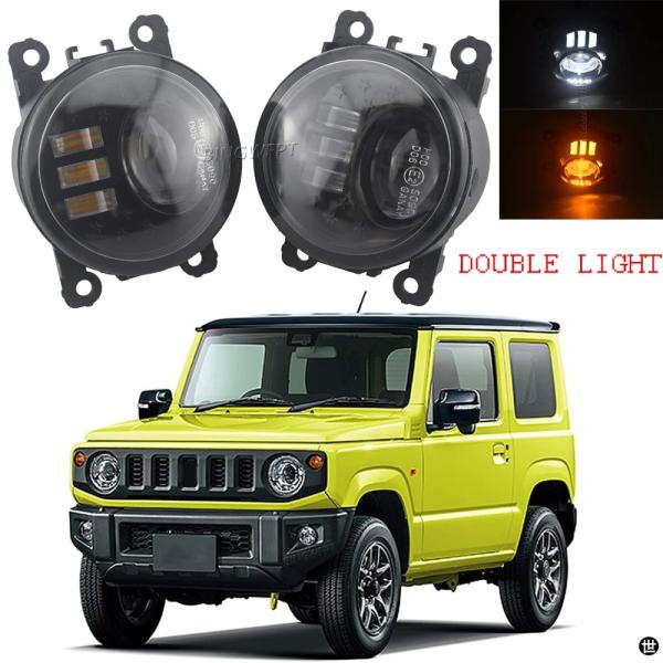 新スタイル 1 ペアフォグライトデイタイムランニングライト H11 12V 3000LM フォグラン...