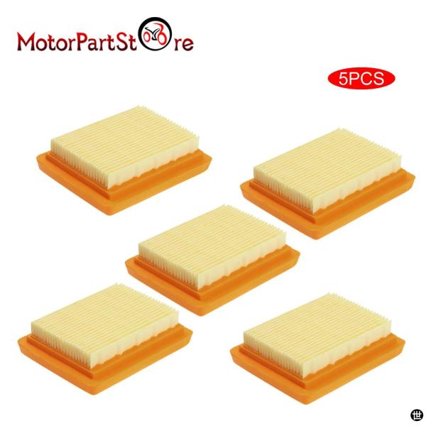 5 パックエアフィルター STIHL FS120 FS200 FS250 FS300 FS350 F...