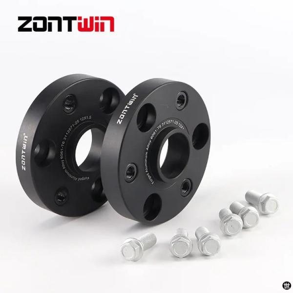 2ピース 20/25/30MM 合金アルミホイールスペーサー PCD 3-112 CB 57.1 ス...