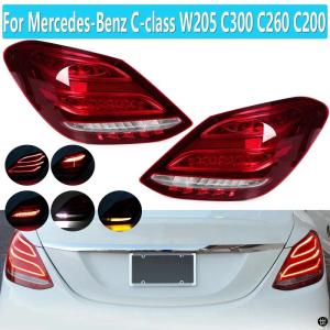 新品!Cクラス W205 純正 右 テールランプ/ライト/レンズ LED