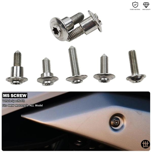 フェアリングハウジング ステンレスネジ M5ボルト BMW R1300GS アドベンチャー R125...