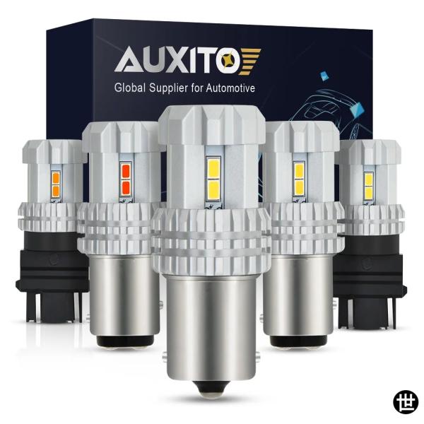 AUXITO 1200LM P21W W21 5W BA15S LED 車用 P21/5W 3157...