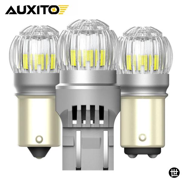 AUXITO 2個 T20 7443 LEDランプ W16W T15 P21W BAY15D P21...