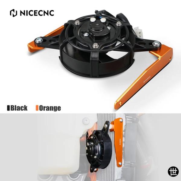 電動ラジエーター冷却ファンセット KTM EXC 300 EXC-F 350 ハスクバーナ TE 3...