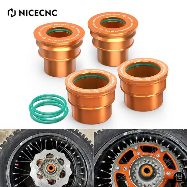 26MM/20MM フロント リア ホイール スペーサー ハブ カラー KTM EXC 300 25...