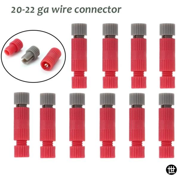10個パック RED POSI TAP #PTA2022R 20-22 GA ワイヤコネクタ
