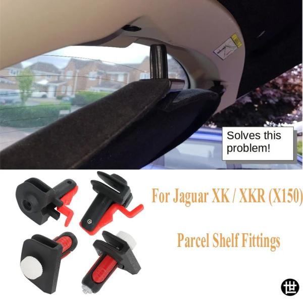 ジャガー XK / XKR X150 用パーセルシェルフフィッティング - 1セット全4隅