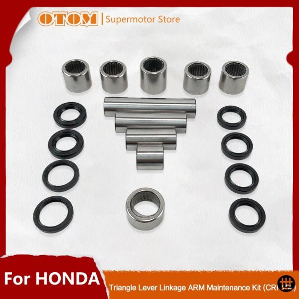 OTOM バイク用 トライアングルレバー リンケージアーム オイルシール ベアリングブッシング リア...