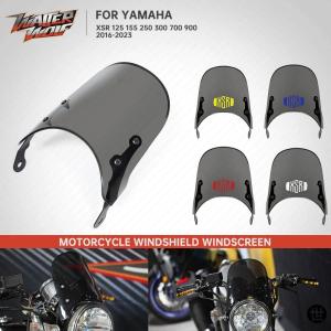 ヤマハ XSR900 (2022-) スクリーン アルミ ブラック BARRACUDA