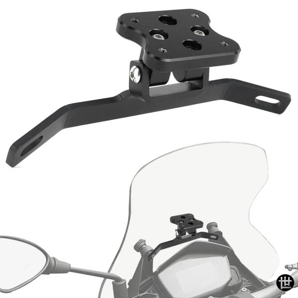 MOTO GUZZI V85TT 2019-24 用 バイク用 GPS マウント ナビゲーション プ...