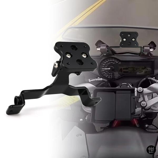 BMW R1200RS 2014-18適合 バイクGPSスマートフォンナビゲーションマウントブラケッ...