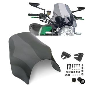 W800 2019〜 メグロK3 スクリーン マーリンS3 ライトスモーク DART