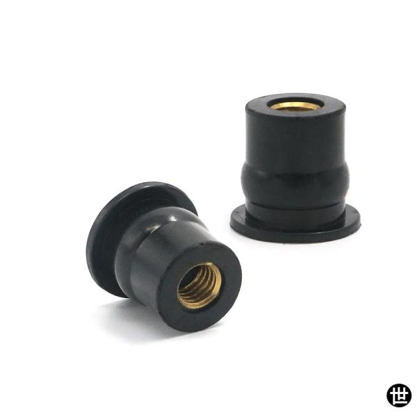 M5 10個入り ウインドスクリーンフェアリングゴム真鍮ウェルナット カワサキ Z1000SX Z1...