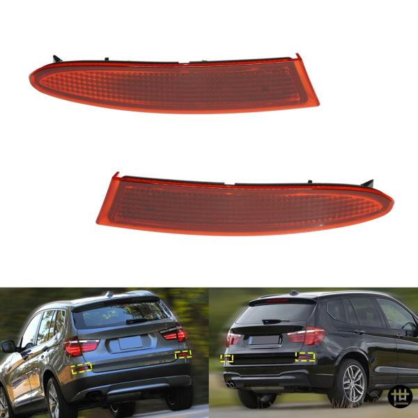 BMW X3 F25 2011-14 LCI M SPORT 14-17 レッドレンズ リアバンパー...