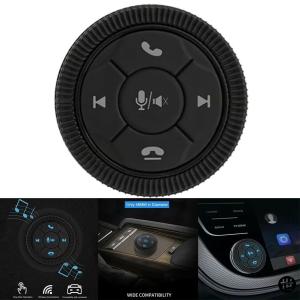 7キー汎用カーステアリングホイールワイヤレススマートボタンキーボリュームリモートコントロールカーラジオGPS DVD BLUETOOTH電話リモート