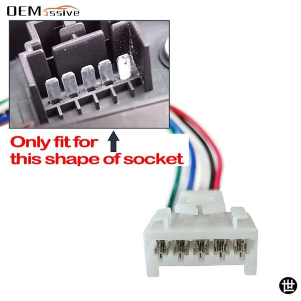 フィアット プント 188 MK2 パンダ 169 MK3 テールライトランプキャリアコネクタプラグ...