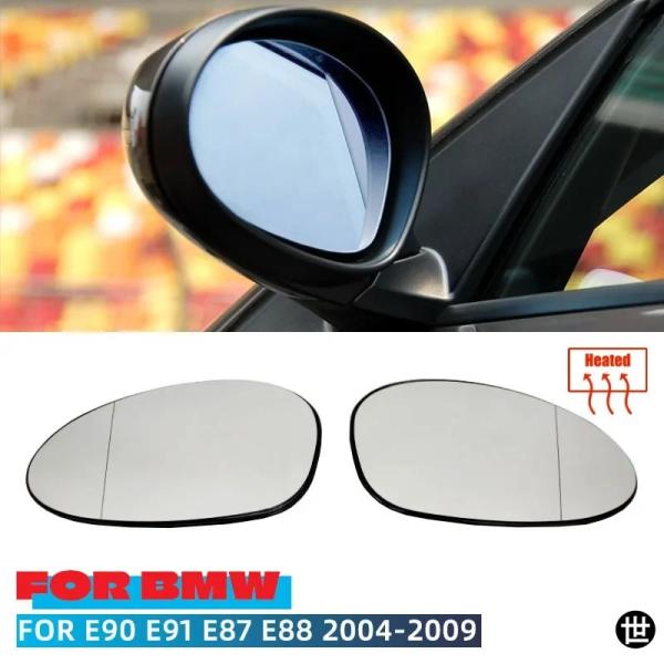 BMW E90用ミラー ヒーター付きサイドミラー ガラス製バックミラー E92 E91 E93 E8...