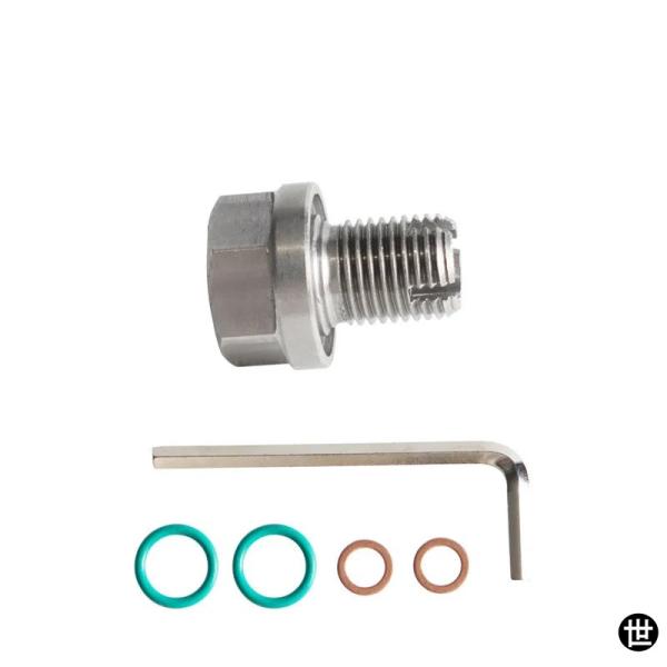 オイルドレンプラグ オーバーサイズ ピギーバック ステンレス セルフタッピング オイルパン スレッド...