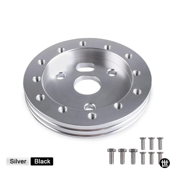 GRANT FOREVER SHARP APC 3穴アダプター 1インチ0.5インチ適合6穴ステアリ...