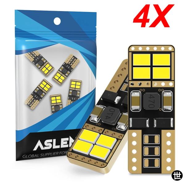 4X 12V 24V W5W T10 LED CANBUS 5W5 3020 超高輝度 パーキングポ...