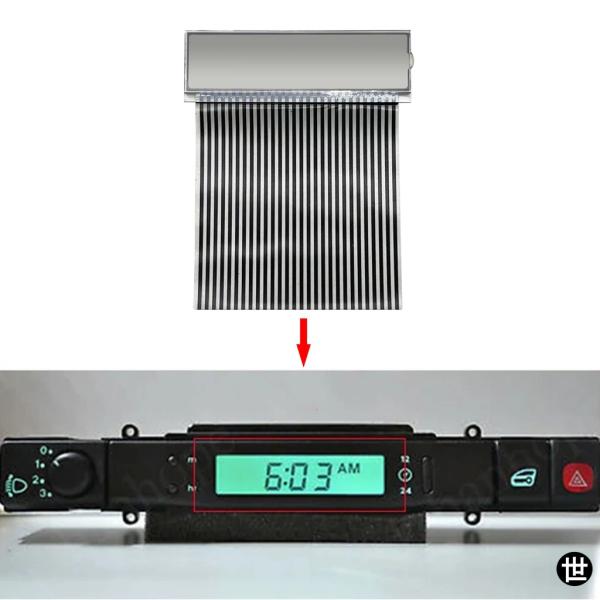 ジャガー XJ6 XJ8 X300 XJR 1995-1998 用 LCD ディスプレイ デジタル時...