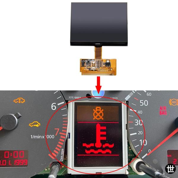 AUDI A3 A6 VDOグループダッシュボード計器クラスターLCDディスプレイピクセル欠落リペア...