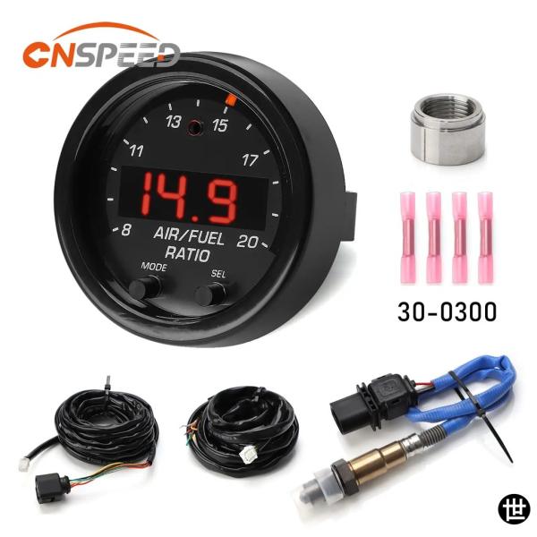車用O2空燃比ワイドバンドゲージキット 30-0300 Xシリーズ AFRワイドバンド LSU 4....