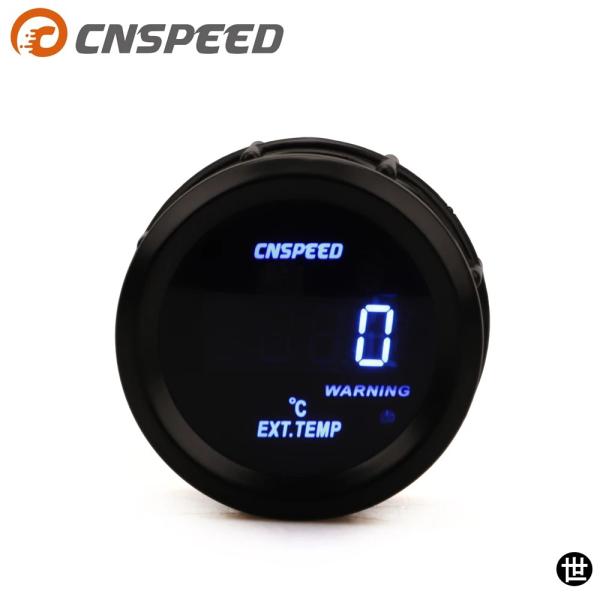 CNSPEED 2インチ 52MM 排気ガス温度計 デジタル排気ガス温度計 ブルーLED EGT E...