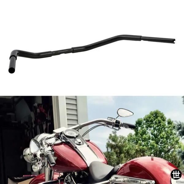 3.5インチライズビーチハンドルバー ハーレー ソフテイル デュース FXSTD カスタム FXST...