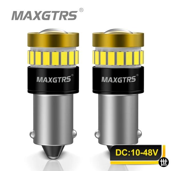 2X 24V T4W BA9S LEDバルブ BAX9S H21W BAY9S LED H6W H5...