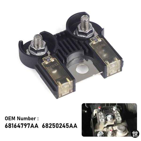 CNSPEED バッテリー回路ヒューズ 180A/120A BFT ナット付き ダッジ ラム 150...
