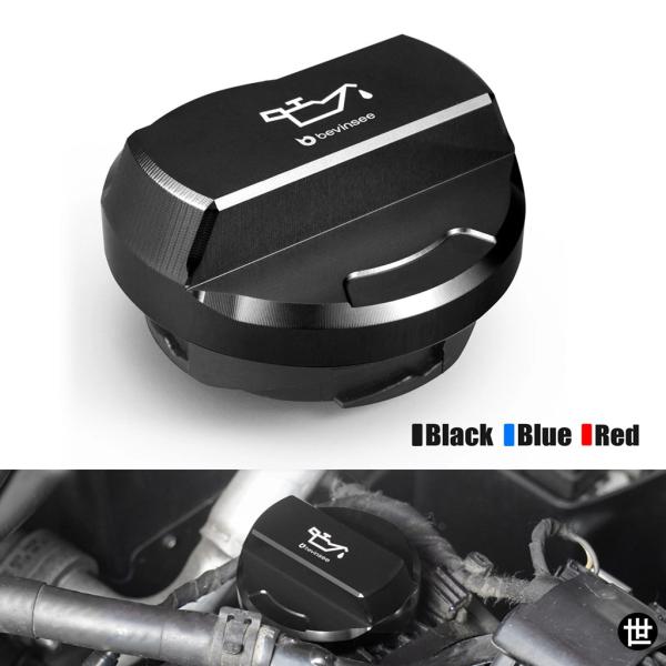 BEVINSEE エンジンオイルフィラーキャップ EA888 Gen3 1.8L/2.0L VW ゴ...