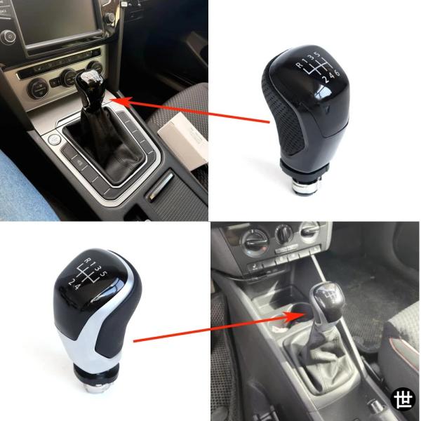 12MM ギアスティック シフトノブ 5速 6速チェンジレバー VW キャディ ポロ ゴルフ ゴル ...