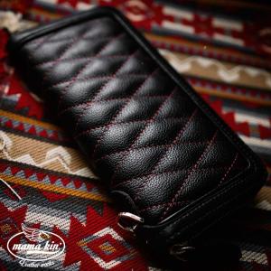 サード SAAD 長財布 革財布 レザー ロングウォレット メンズ ブラック