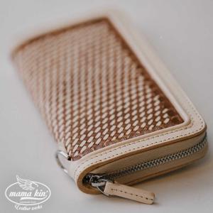 メンズ財布/カービングウォレット/ラウンドファスナー/ライダース/バイカーズ/サドルレザー/長財布/レザーウォレット/ヌメ革