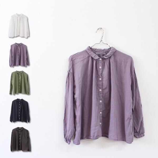 【SUNVALLEYサンバレー】ふんわり綿ボイルシャツ