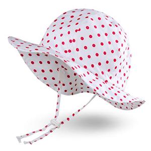 Ami＆Li tots 日よけ帽子 男の子 女の子 キッズ ボーイズ ガールズ ベビー サンハット UPF50+ 快適 熱中症防止 可愛